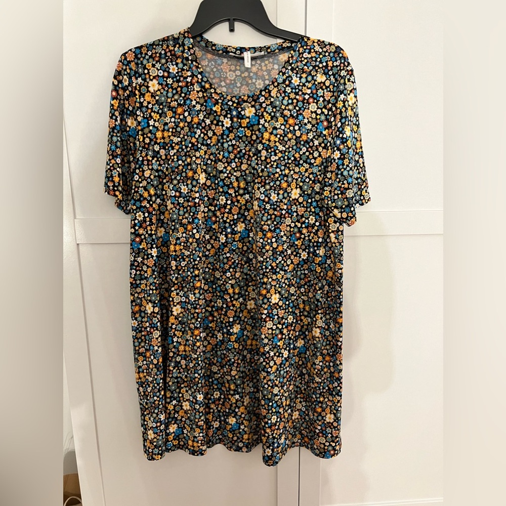BCBGeneration Floral Swing Dress